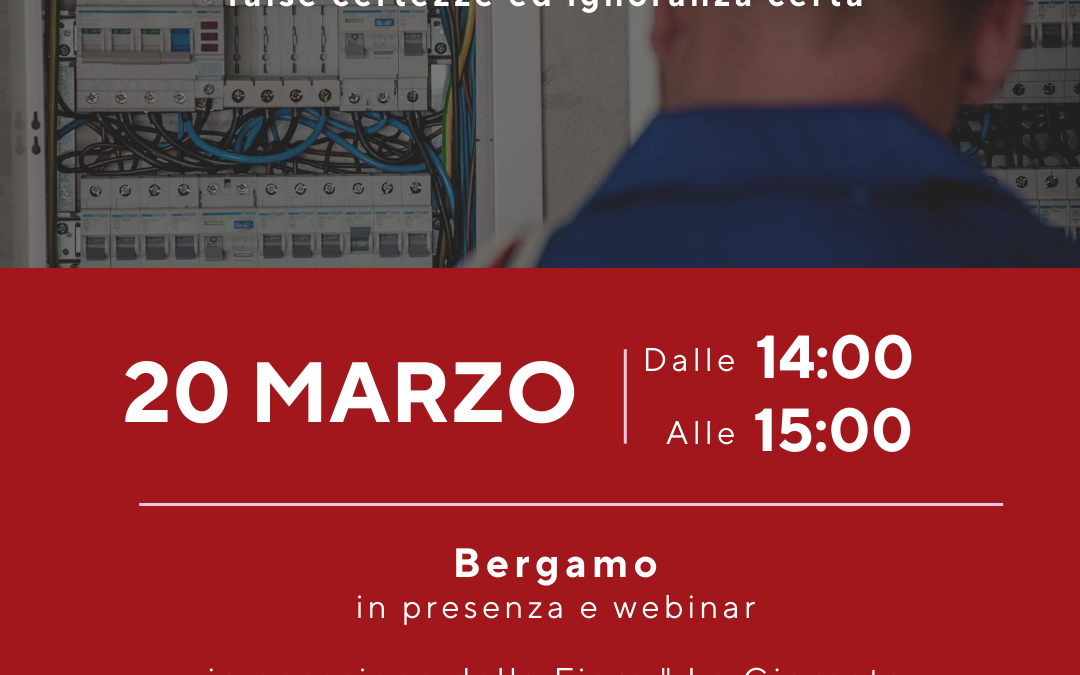 CAOSDICO: LA DICHIARAZIONE DI CONFORMITÀ DM37/08 FRA FALSE CERTEZZE ED IGNORANZA CERTA